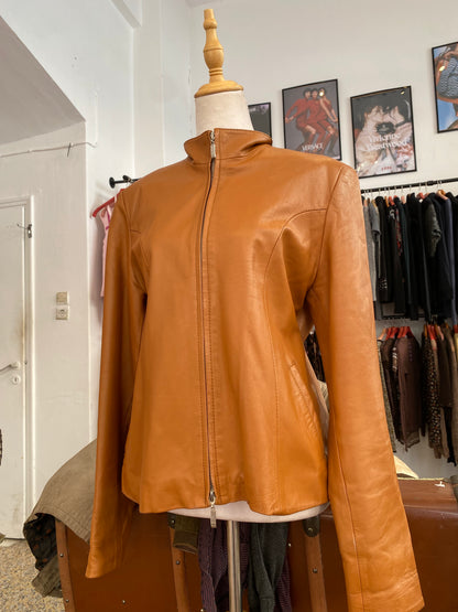 The Honey Brown Zip Jacket