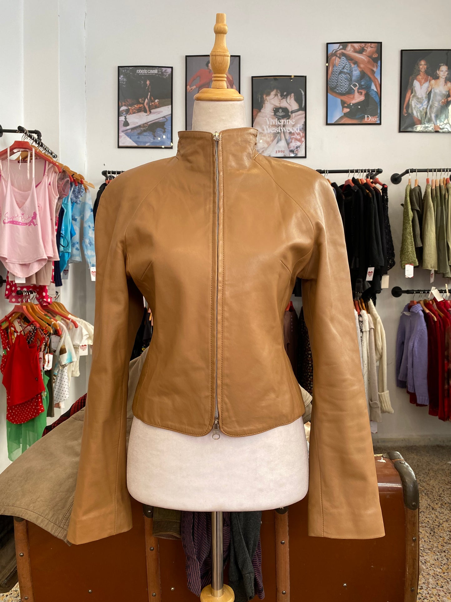 The Caramel Minimal Jacket