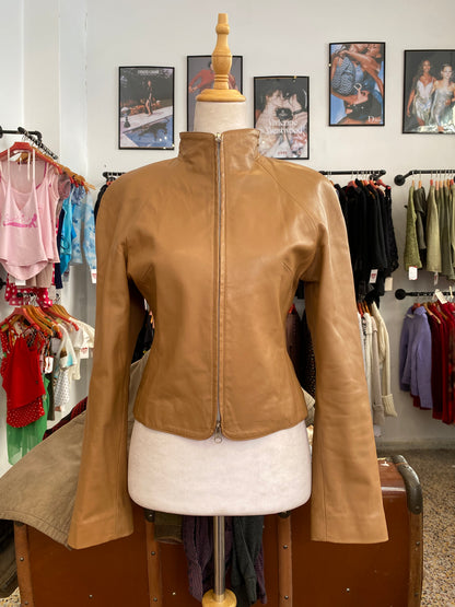 The Caramel Minimal Jacket