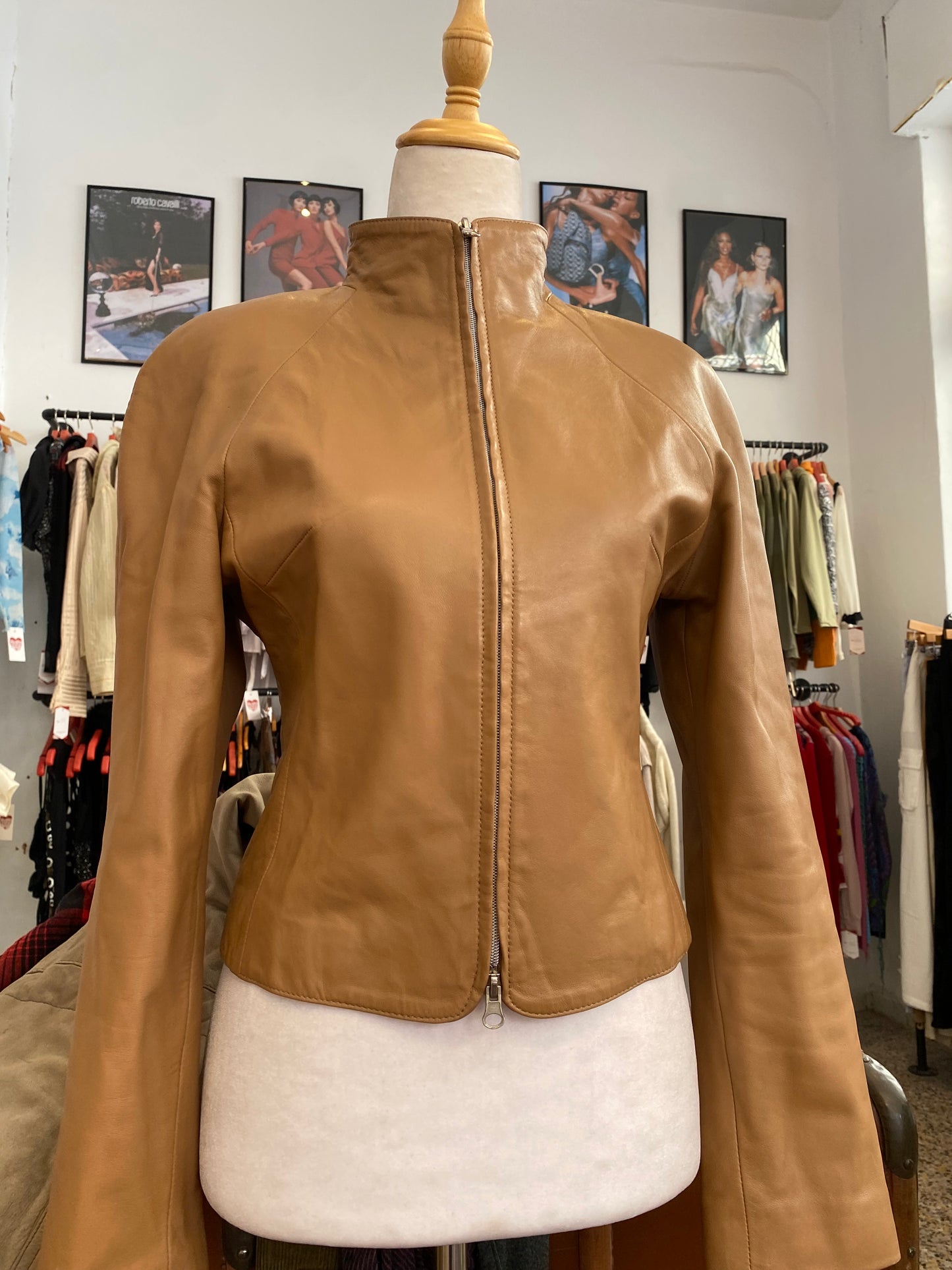 The Caramel Minimal Jacket