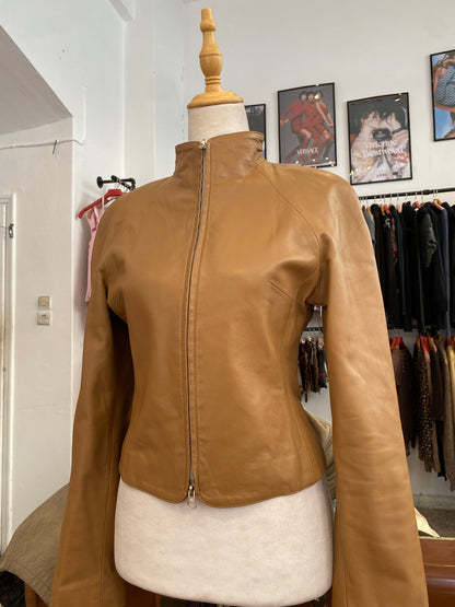 The Caramel Minimal Jacket
