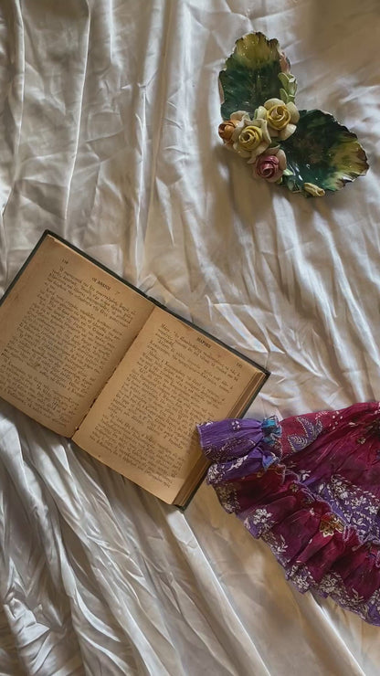 Silk based brand new beaded top