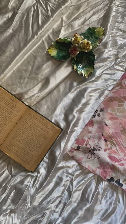 Summer multicoloured pink skirt